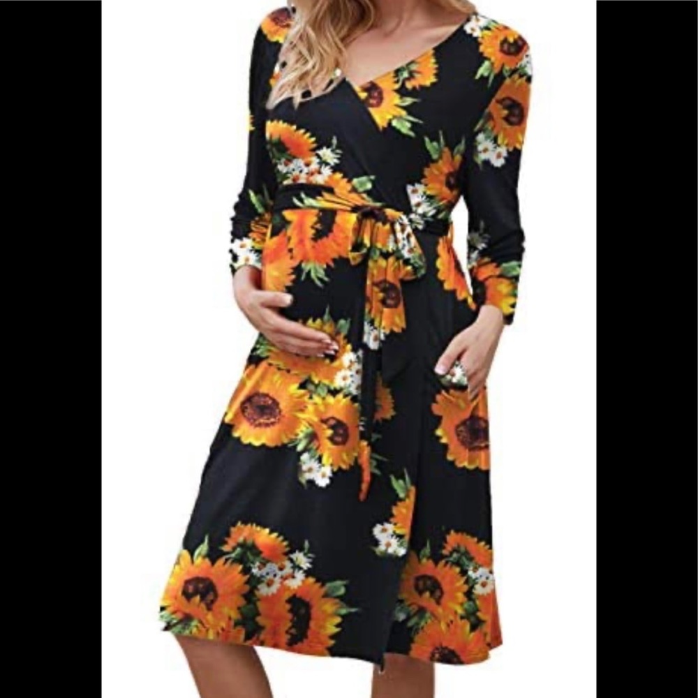 Ahalray Maternity Robe